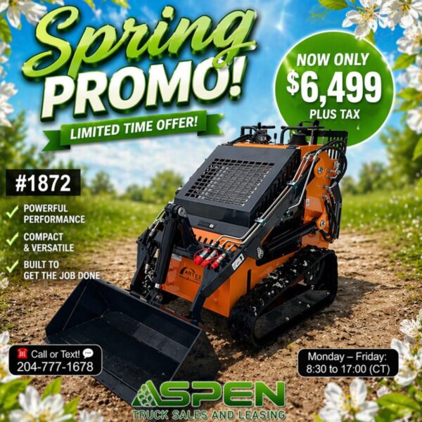 2025 ARTEER QB-480 Mini Compact Track Loader | Stock#: 1872