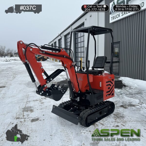 2025 Romax Royalstar Equipment BDE12 Mini Excavator | Stock#: 037C