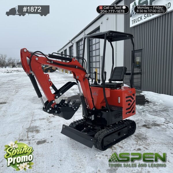 2025 Romax Royalstar Equipment BDE12 Mini Excavator | Stock#: 037C