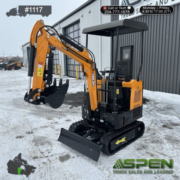 2025 VICSEC VC15 Mini Excavator | Stock#: 1117